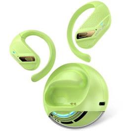 Vention OpenBeat O12 NBUG0 Auriculares Deportivos Bluetooth Verdes con Estuche de Carga